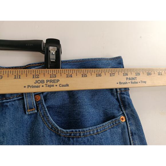 Levi's 550 Men's Relaxed Fit Jeans - Stonewash Blue Size 38 X 32 - Picture 13 of 15